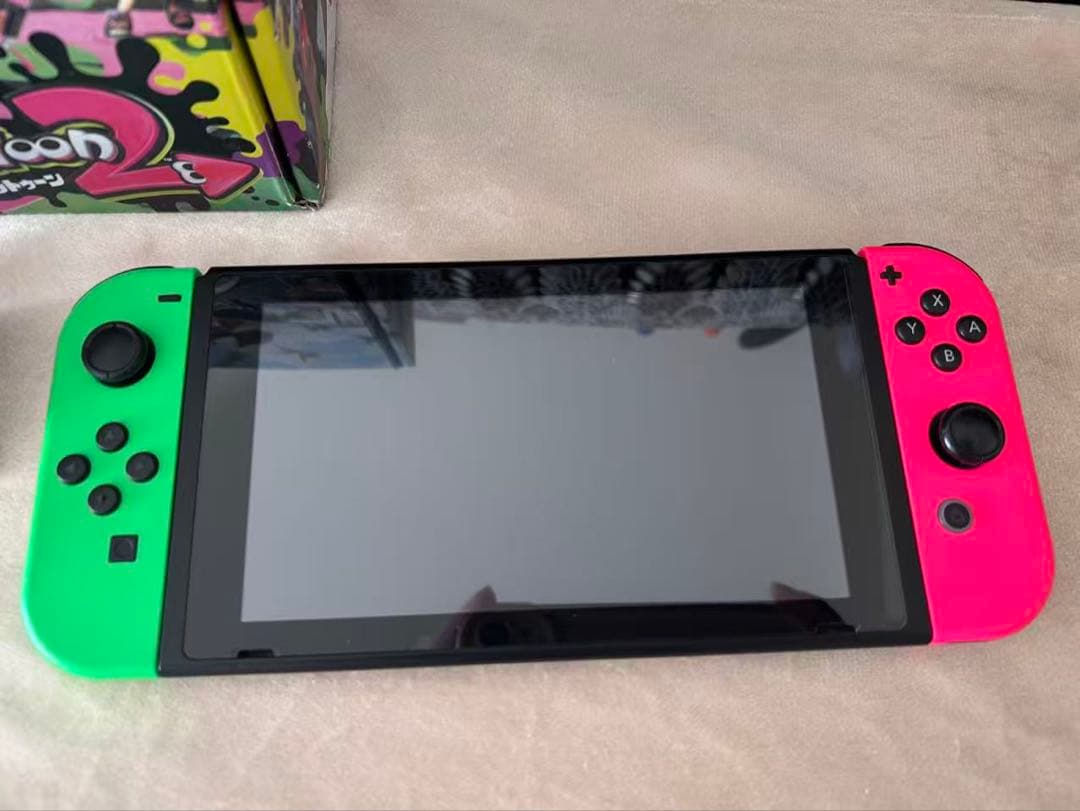 Nintendo Switch 本体 グリーンとピンク同梱版セット