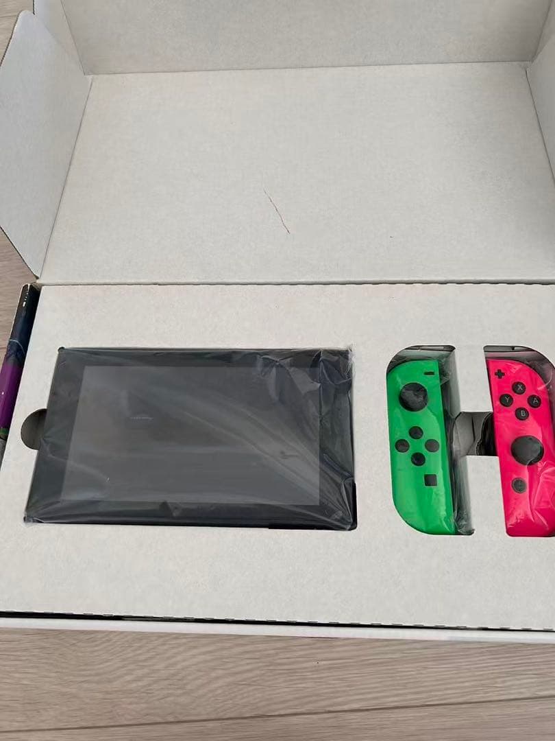 Nintendo Switch 本体 グリーンとピンク同梱版セット