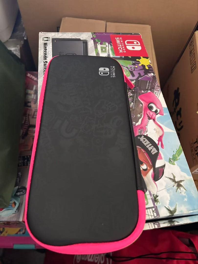 Nintendo Switch 本体 グリーンとピンク同梱版セット