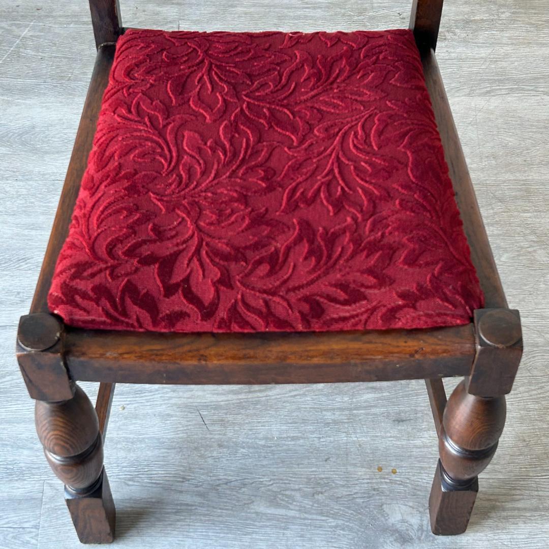 イギリス アンティーク 家具 ダイニング チェア 椅子 424A