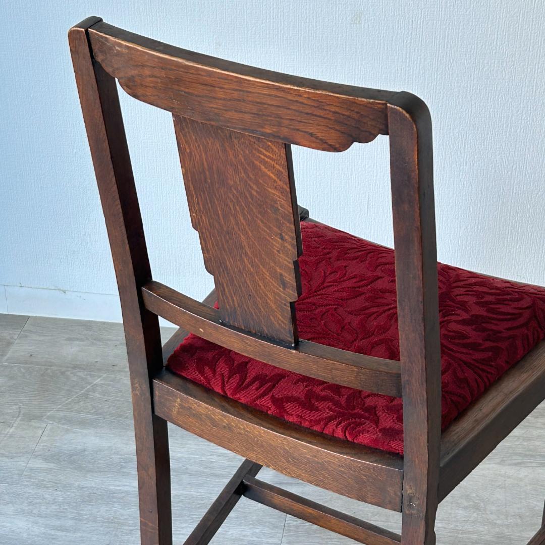 イギリス アンティーク 家具 ダイニング チェア 椅子 424A