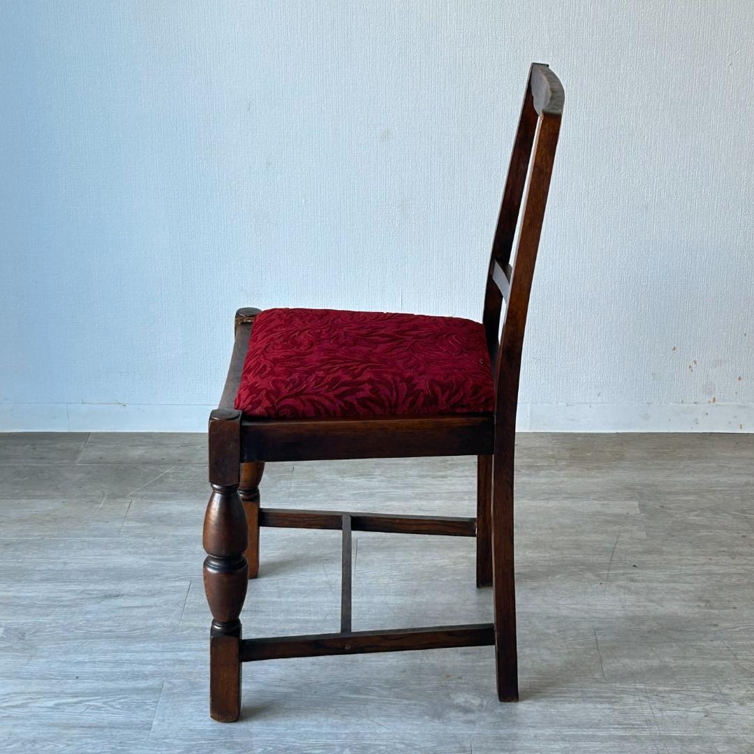 イギリス アンティーク 家具 ダイニング チェア 椅子 424A