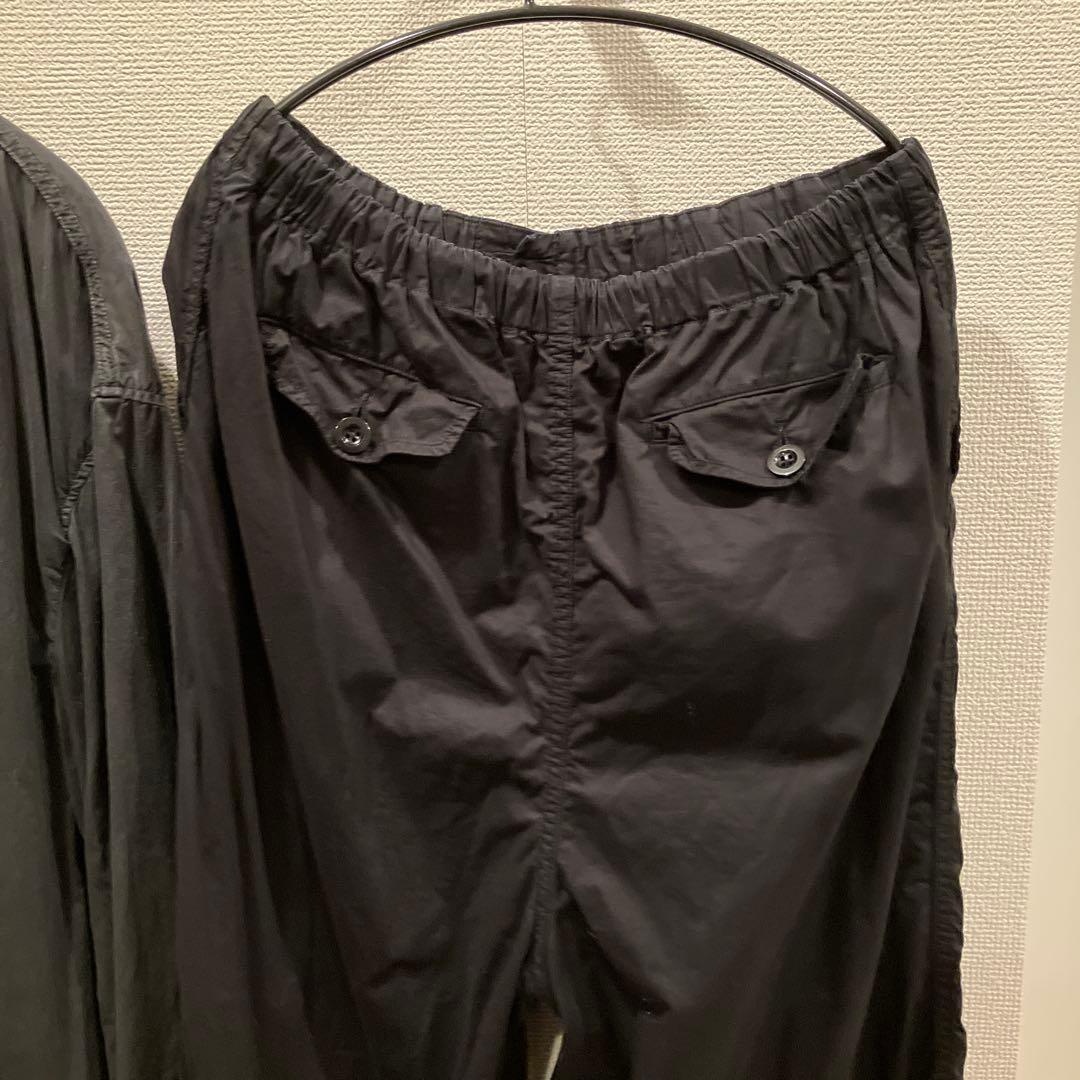 graphpaper garment dyed セットアップ ブラック