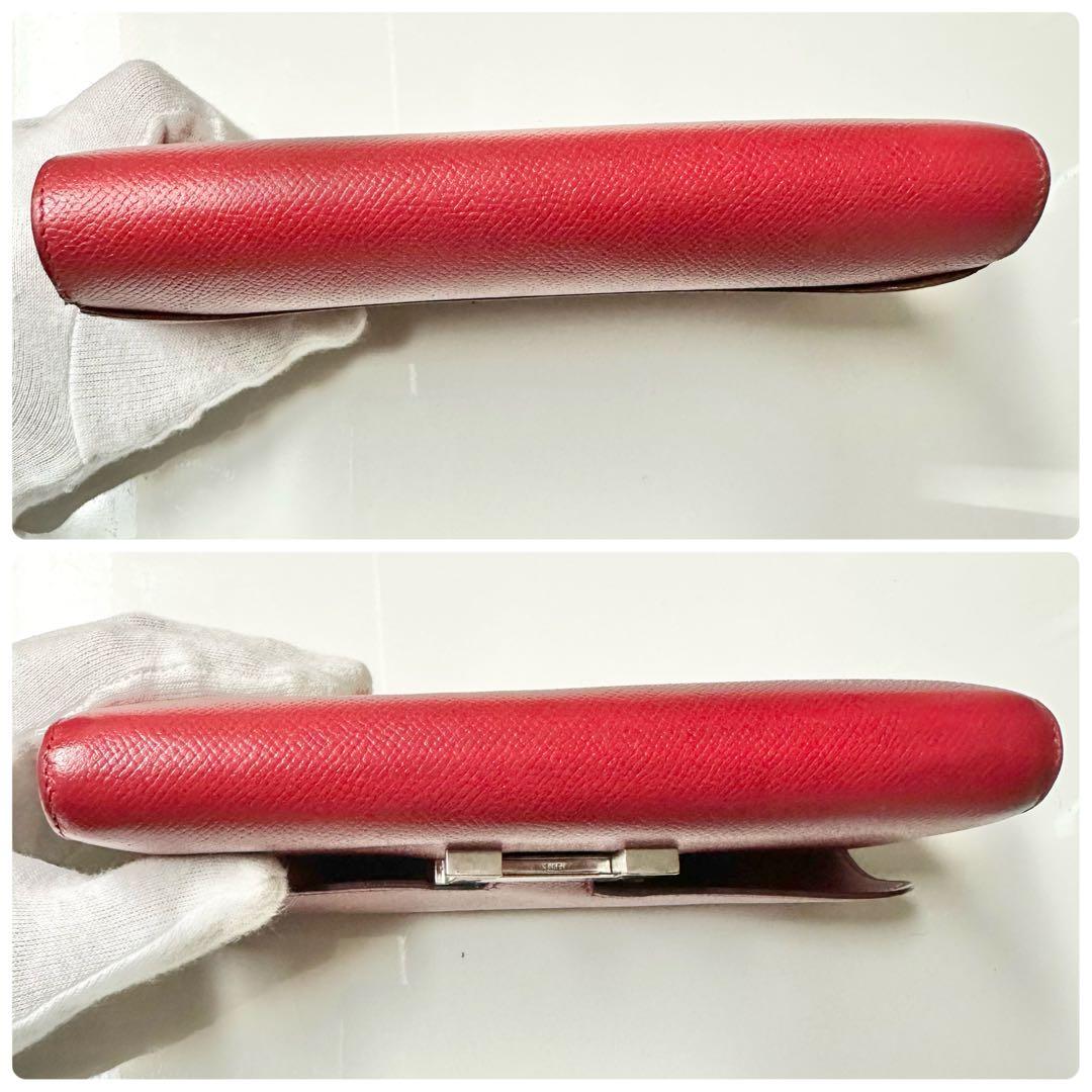 YAMA エルメス コンスタンスロング 長財布 エプソン ◻︎P刻印 赤