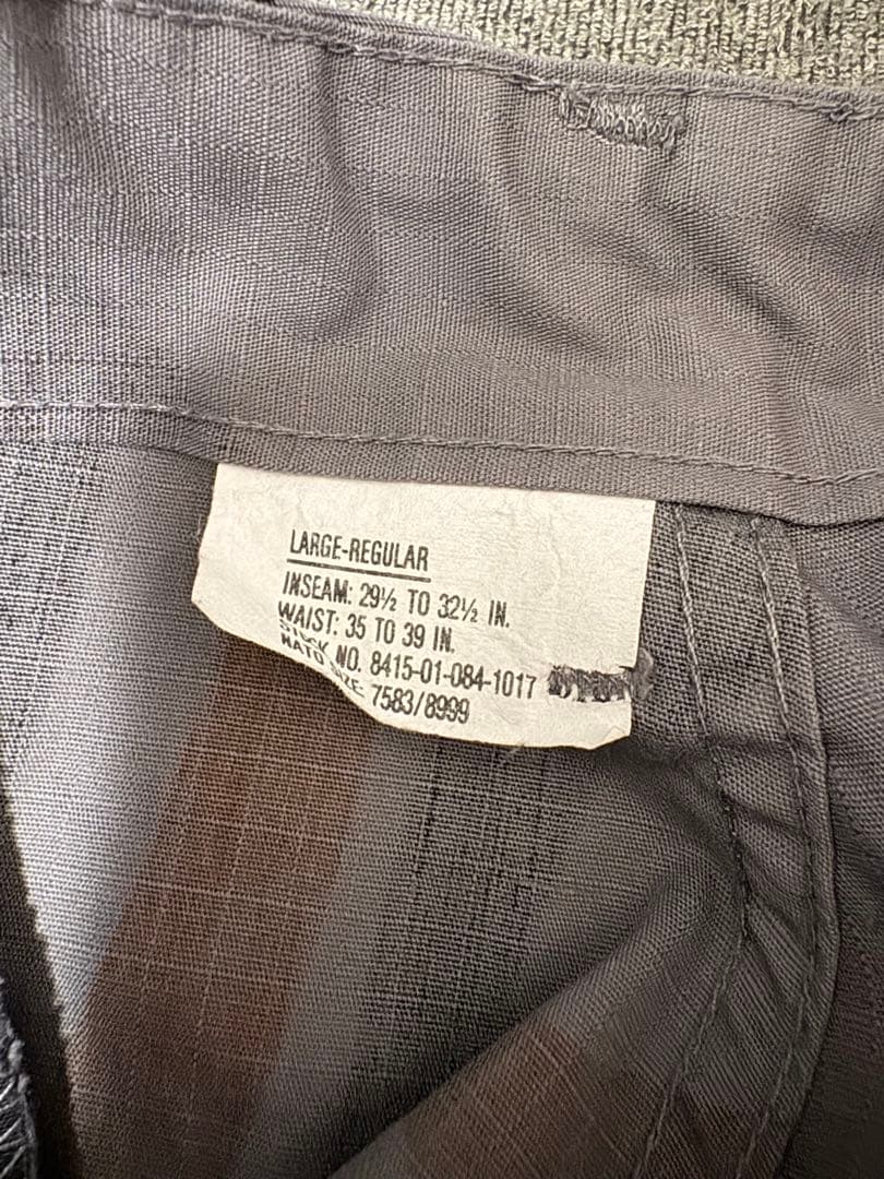 90s トライバルカモ パンツ \"グレー\"