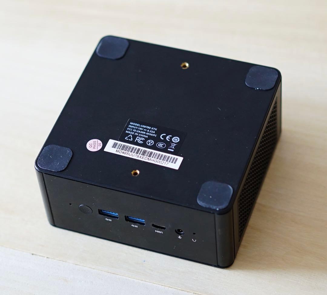 訳ありMinisforum UM780XTX 32G/1T Rz7 7840HS