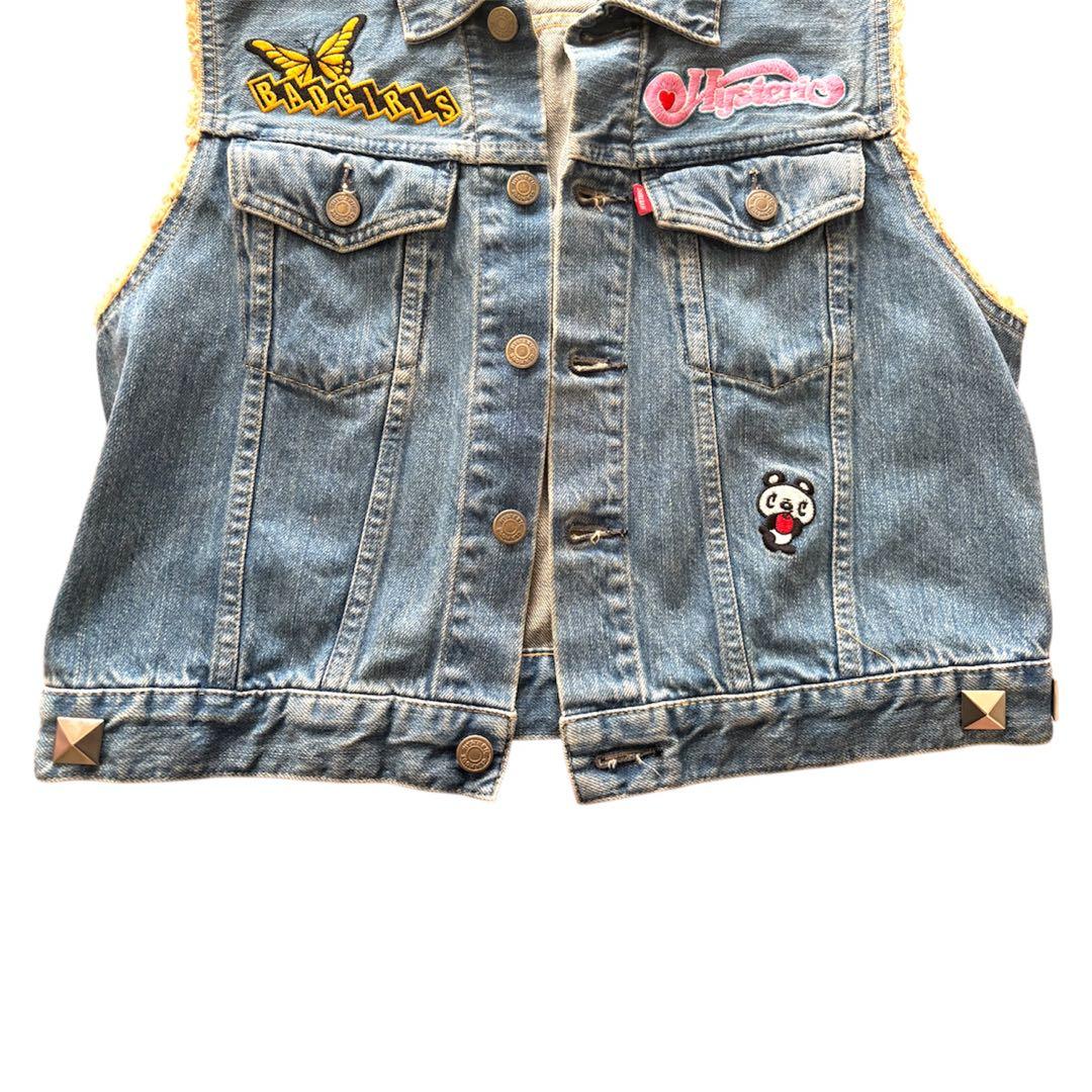Hysteric Glamour ノースリーブジーンズベスト　平成　ギャル