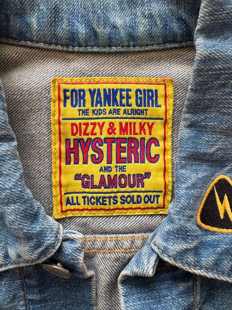 Hysteric Glamour ノースリーブジーンズベスト　平成　ギャル