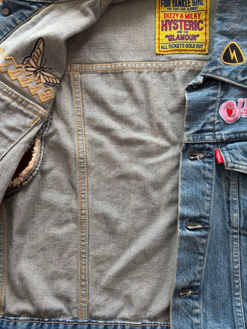 Hysteric Glamour ノースリーブジーンズベスト　平成　ギャル