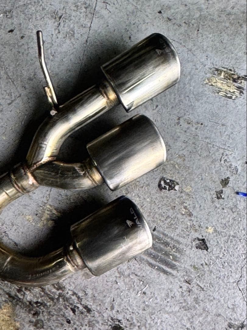 ランクル200中期／後期WALD競技用サイド出しマフラー　6本だし