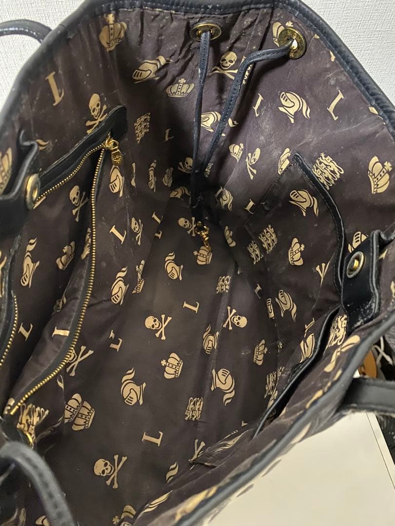 MCM ダルメシアン ポーチ付 A4収納可能トートバッグ