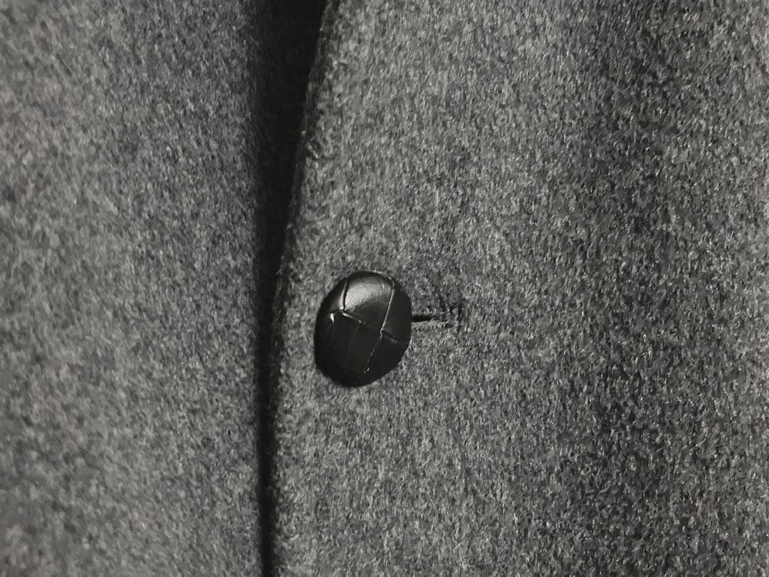 水*り様 BROOKS BROTHERS／グレー／ウールコート／英国製／US42