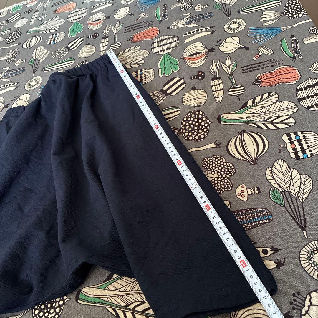 コムデギャルソンコムデギャルソン　サルエルパンツ　紺色　美品