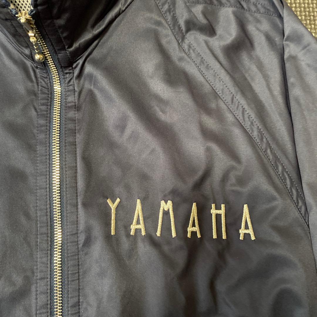 希少　YAMAHA ヤマハ　ナイロンジャケット　90s 当時物　ネイビー　紺色