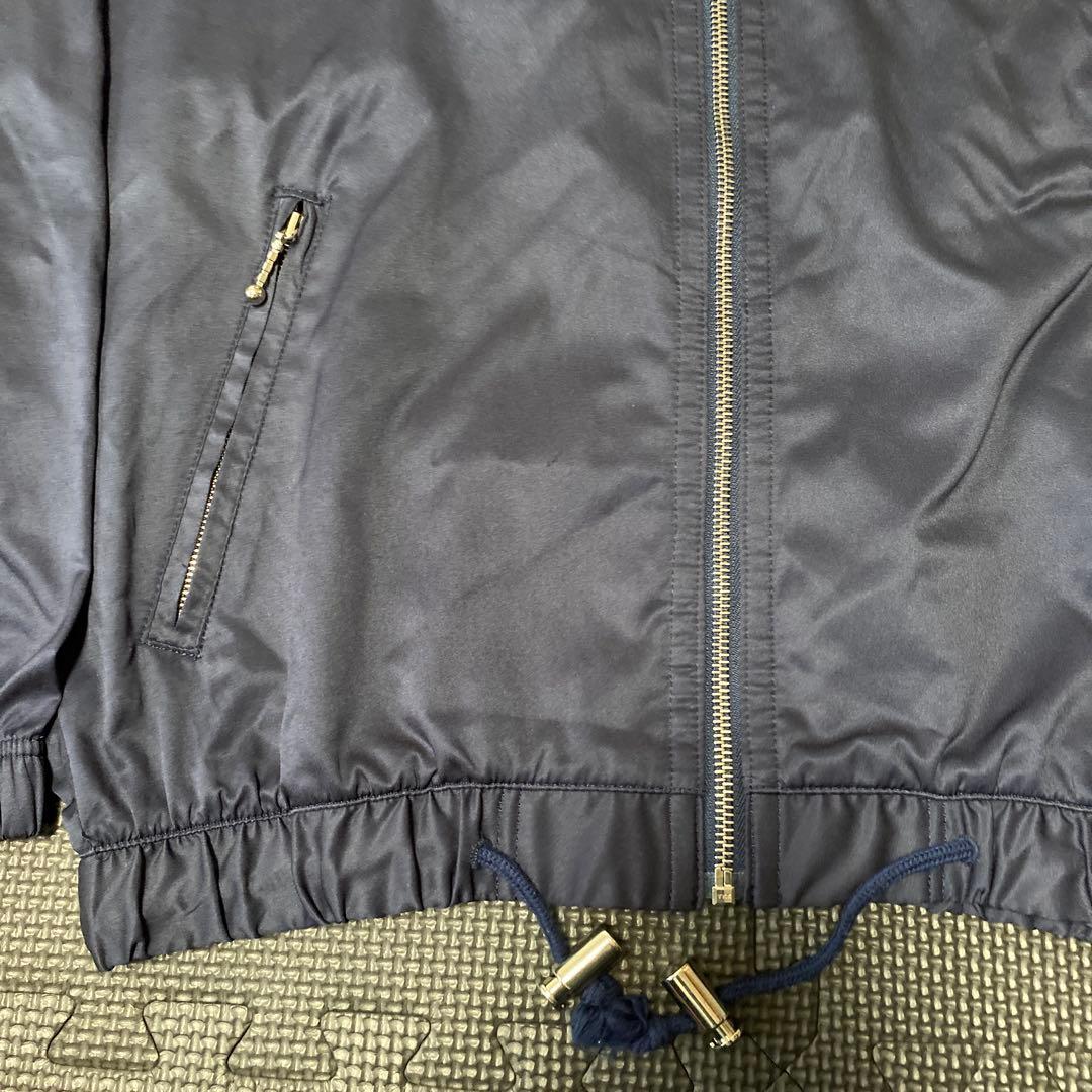 希少　YAMAHA ヤマハ　ナイロンジャケット　90s 当時物　ネイビー　紺色