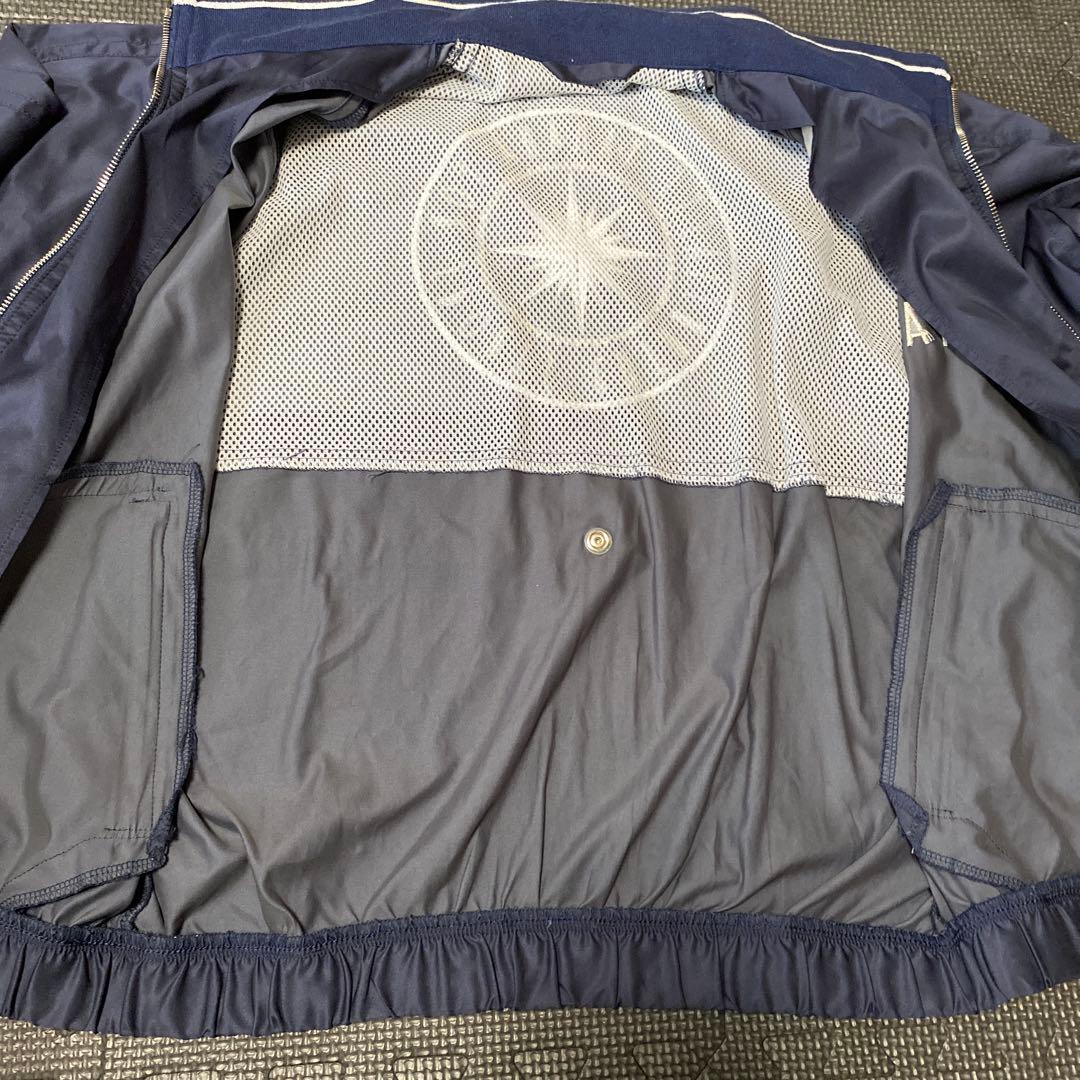 希少　YAMAHA ヤマハ　ナイロンジャケット　90s 当時物　ネイビー　紺色