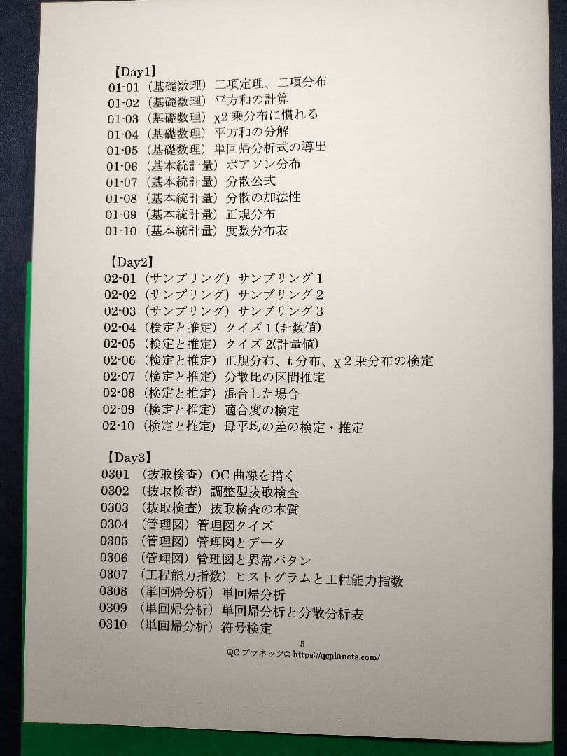 【ＱＣ塾】ＱＣ検定®２級対策講座　を販売します。