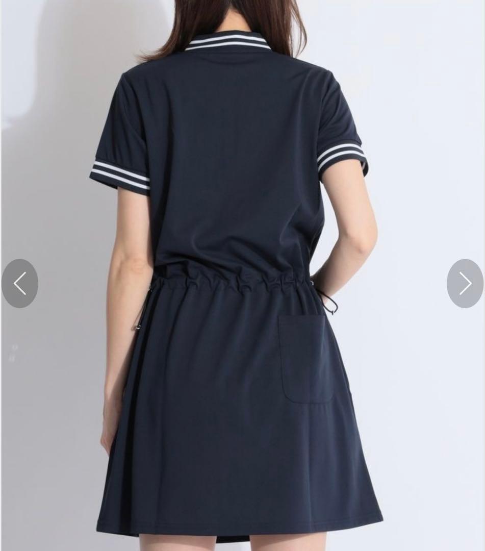 【新品】ジャックバニー　ネイビー ポロワンピース