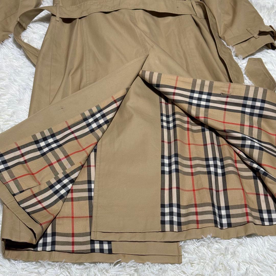 BURBERRY バーバリー トレンチコート ノバチェック ベージュ ベルト付き