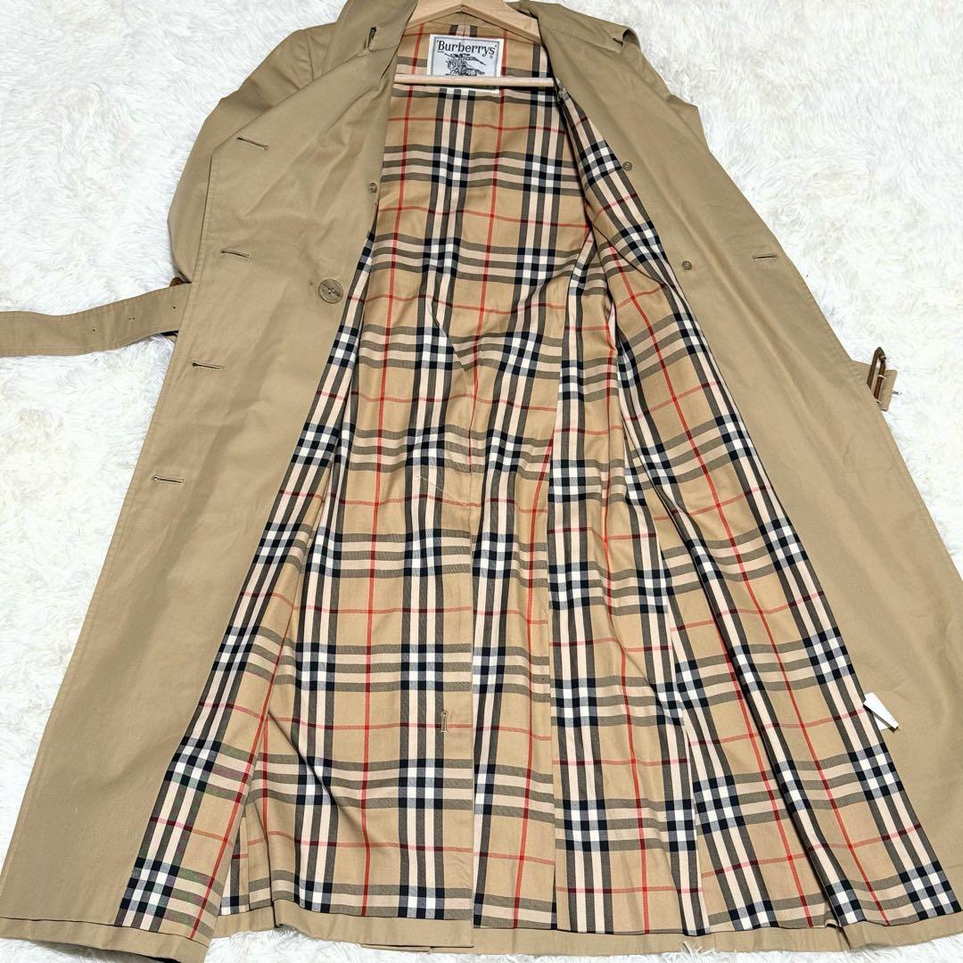 BURBERRY バーバリー トレンチコート ノバチェック ベージュ ベルト付き
