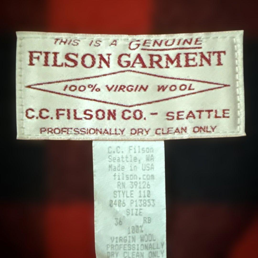 ジャケット・アウター FILSON MACKINAW WOOL CRUISER JACKET 36