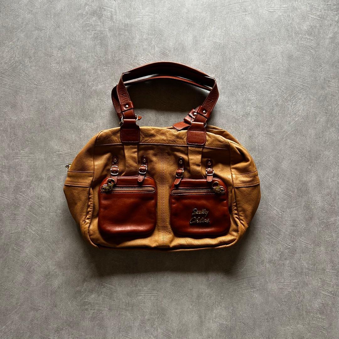 バッグ see by chloe grunge shoulder bag brown