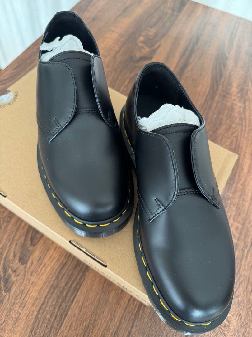 Dr. Martens ブラックスリッポンシューズ