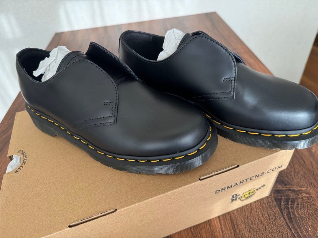 Dr. Martens ブラックスリッポンシューズ