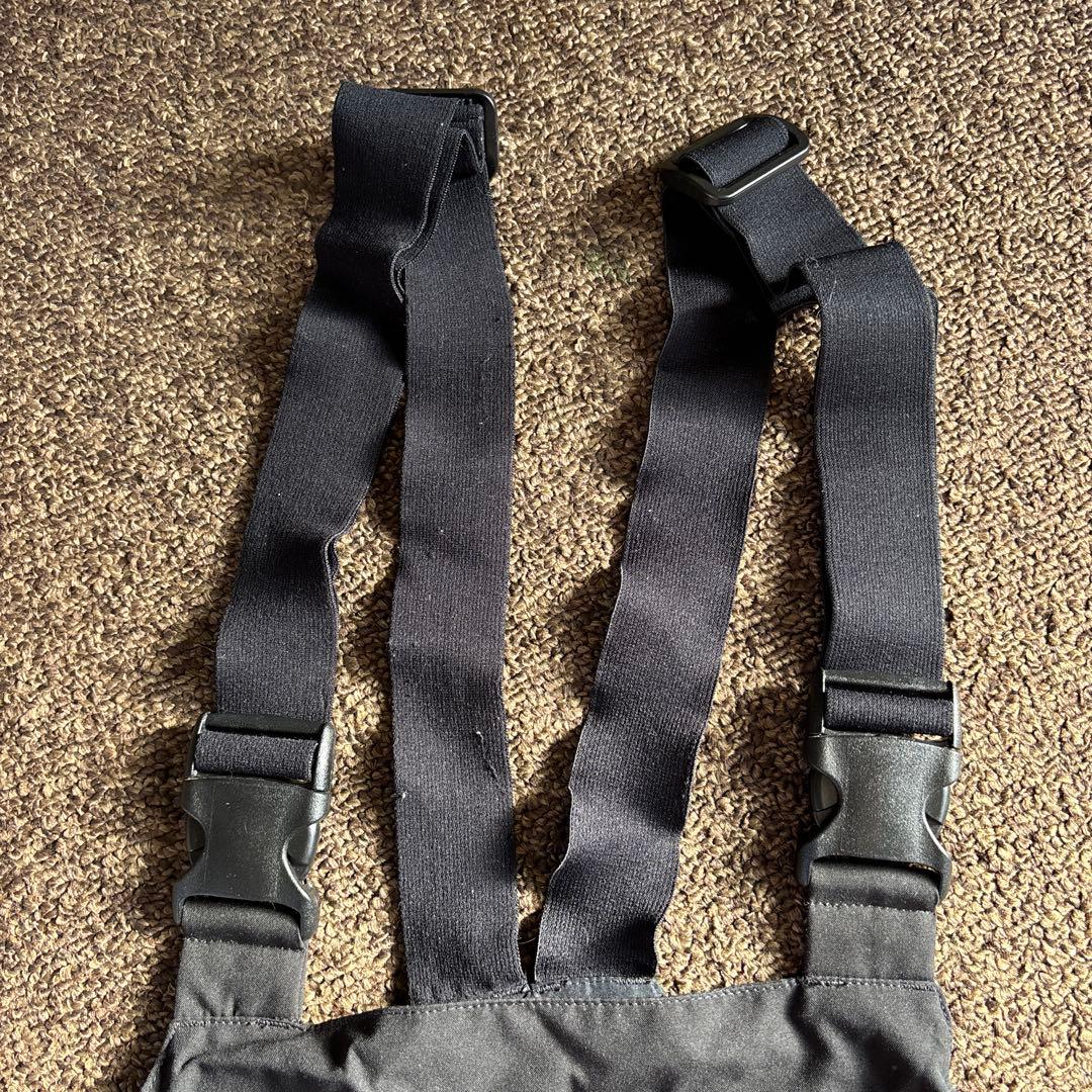 Volcom ブラック スノーボード ビブパンツ