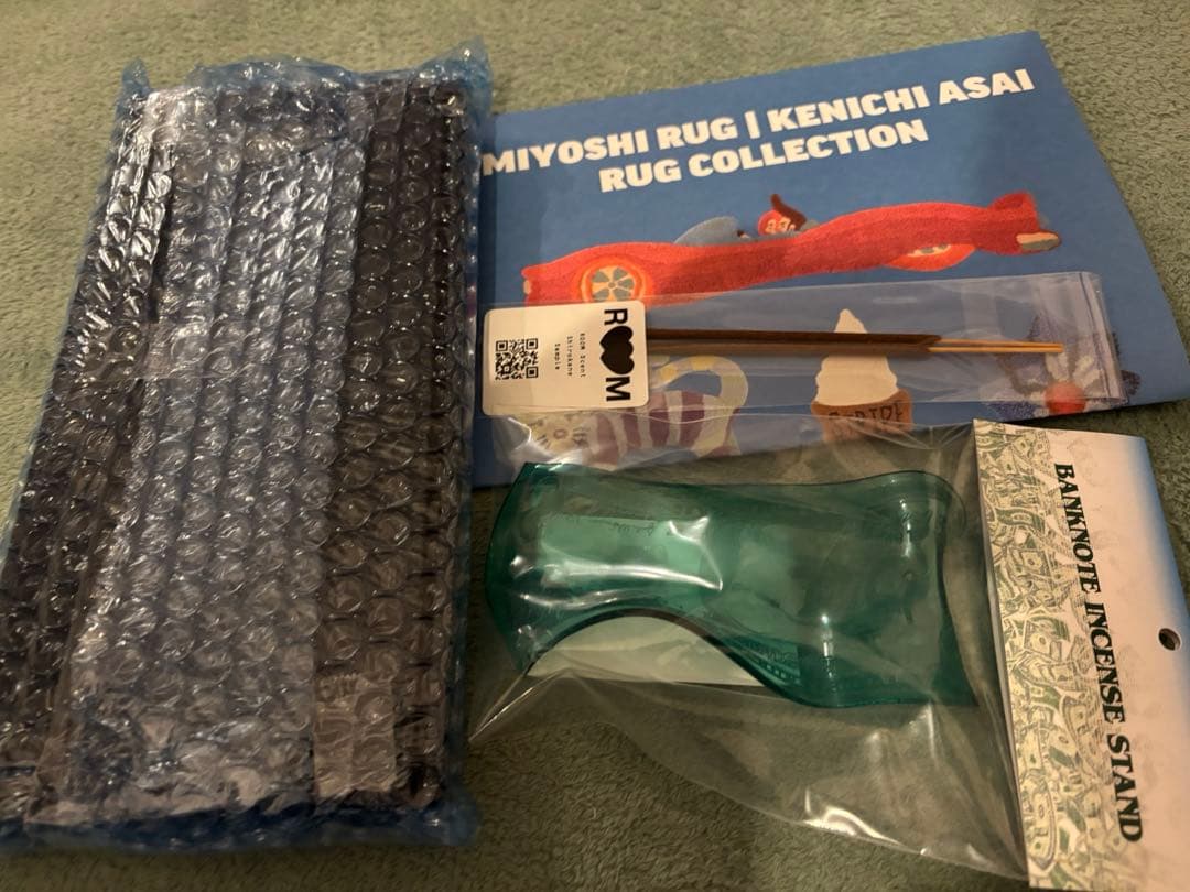 お香 EVANS KOTA OKUDA BANKNOTE INCENSE HOLDER