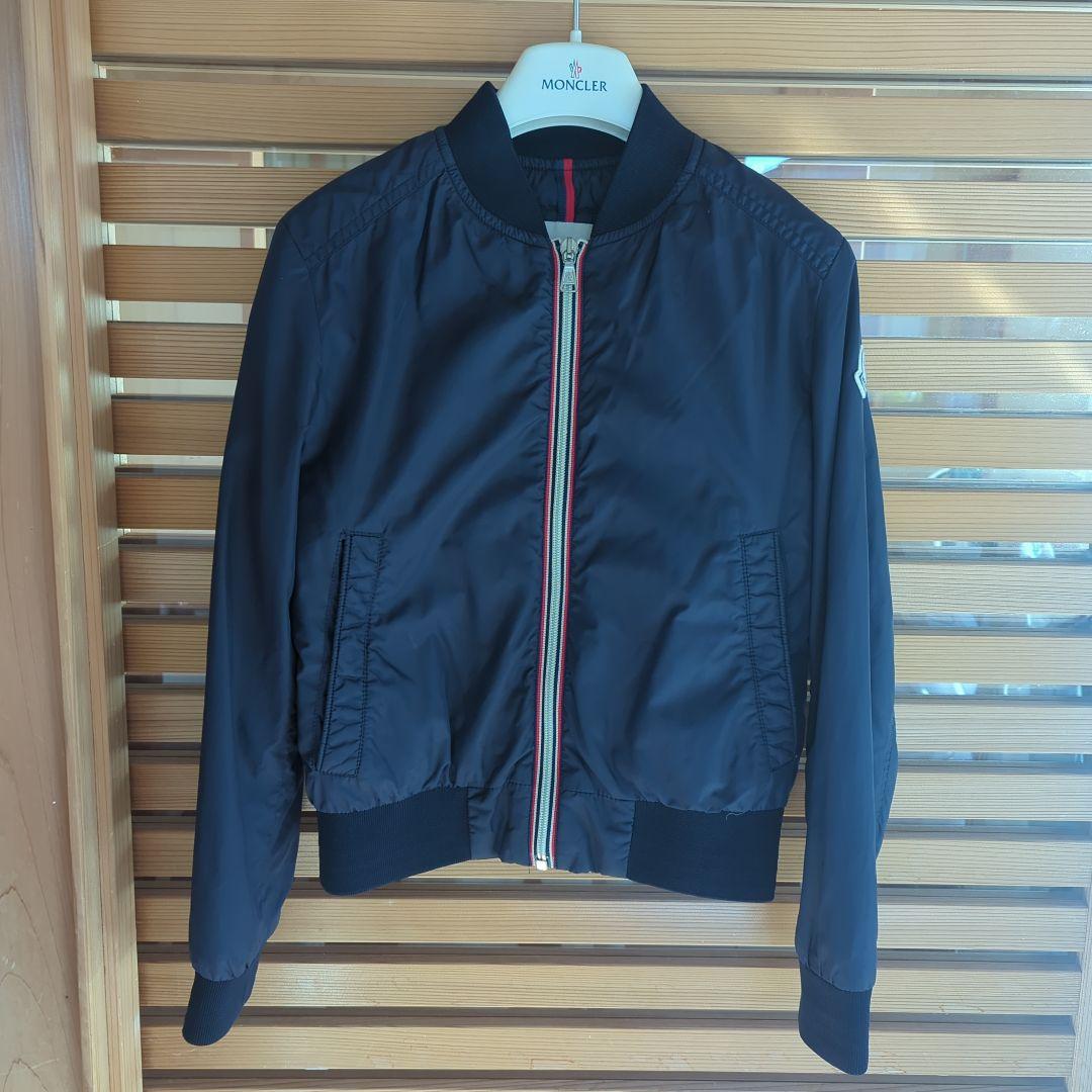ひ*ろ様 MONCLER ネイビー ボンバージャケット