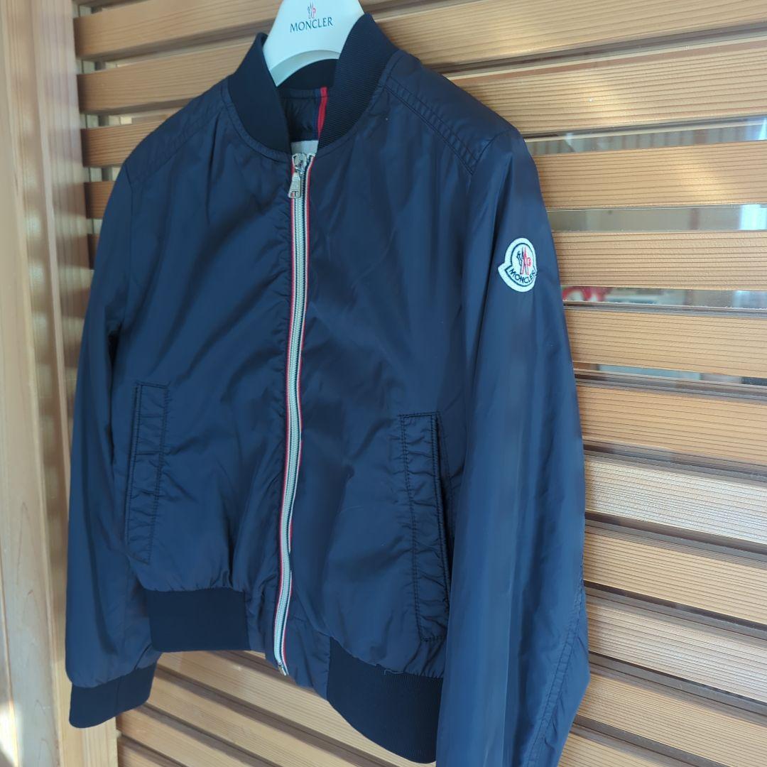 ひ*ろ様 MONCLER ネイビー ボンバージャケット