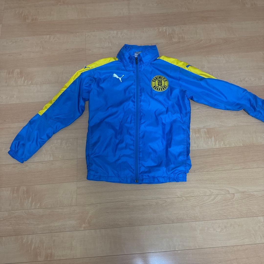 Puma ピステ・ウィンドブレーカー 青/黄