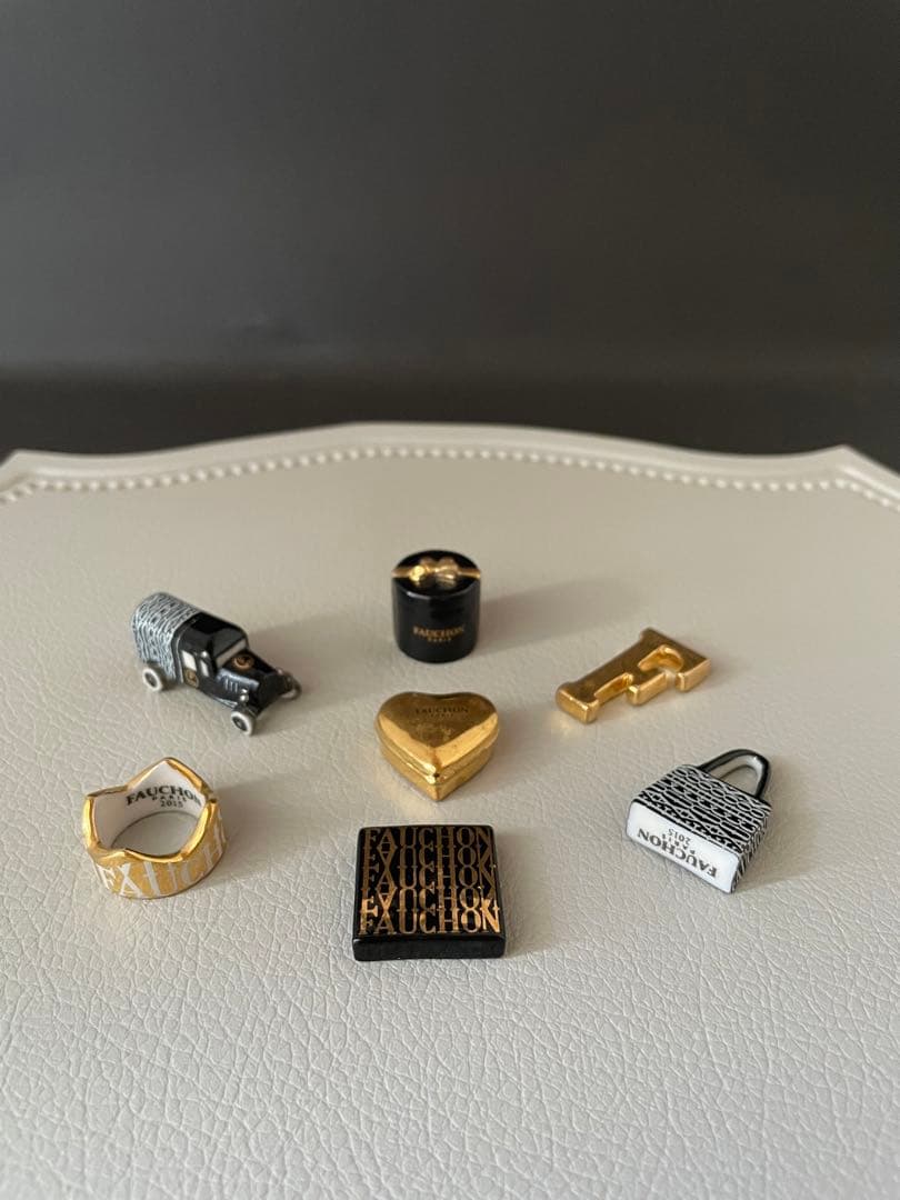 FAUCHON フォション フェーヴ (Fève)7点セット