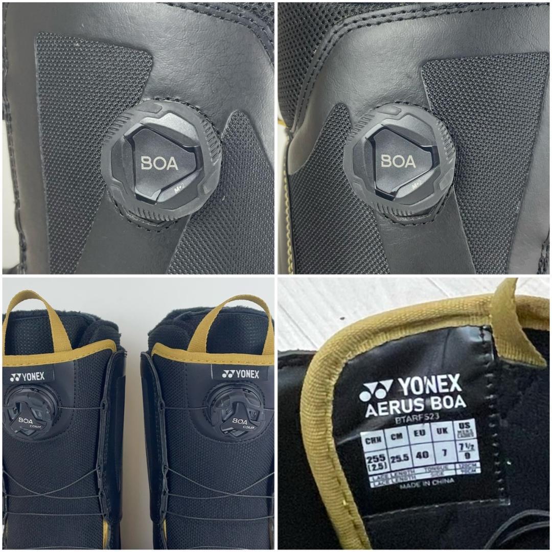 【未使用】　ヨネックス　AERUS BOA スノボーブーツ　25.5㎝