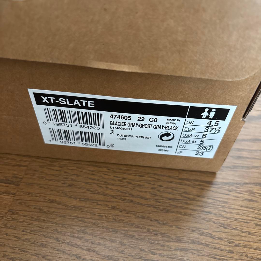 【中古】Salomon XT-SLATE Glacier Gray 23cm