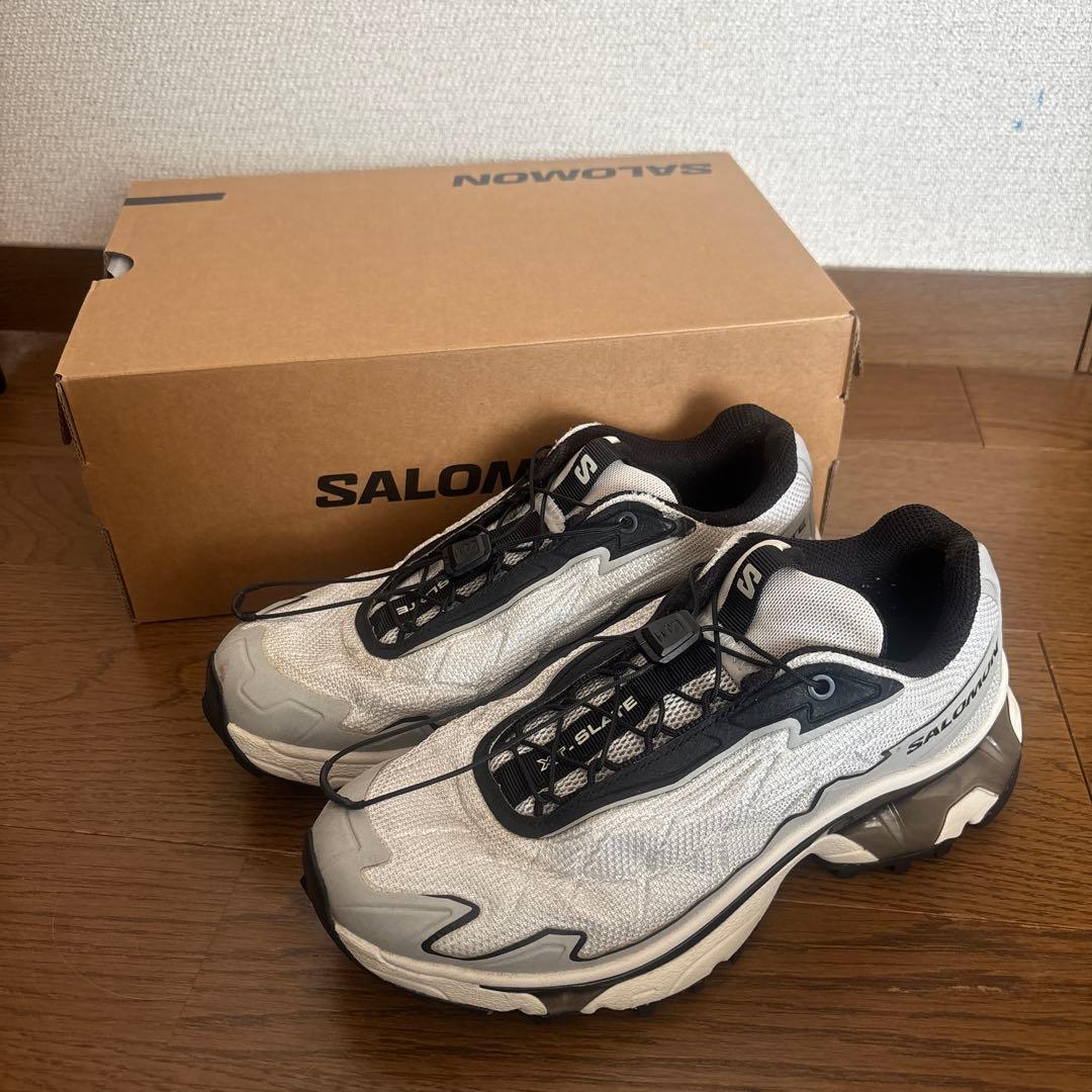 【中古】Salomon XT-SLATE Glacier Gray 23cm