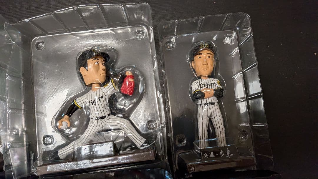 阪神タイガース ボブルヘッド 佐藤輝明 才木浩人 森下翔太 藤川球児 フィギュア