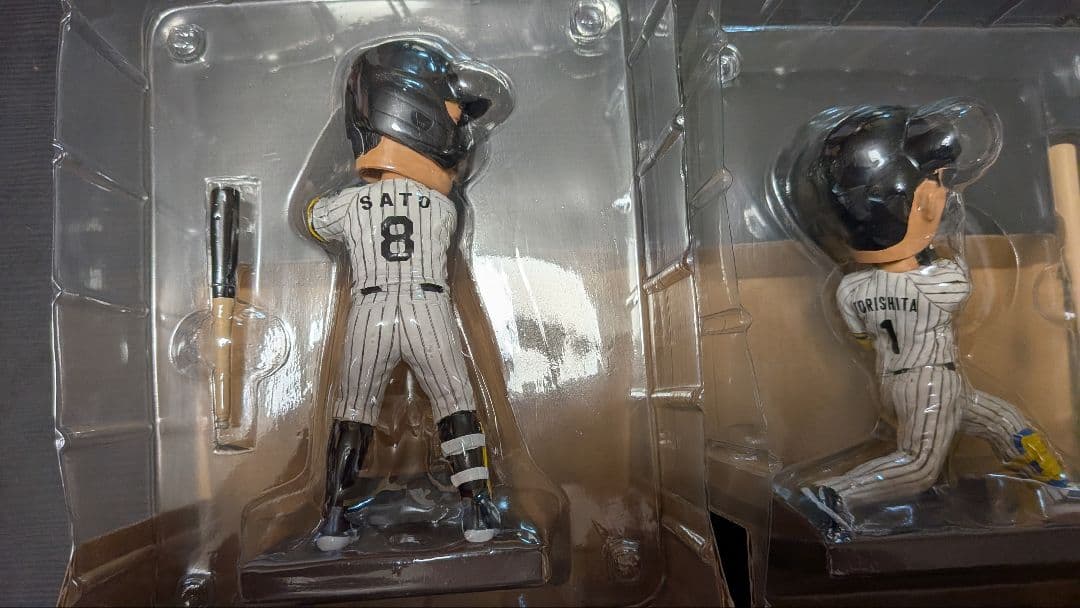 阪神タイガース ボブルヘッド 佐藤輝明 才木浩人 森下翔太 藤川球児 フィギュア