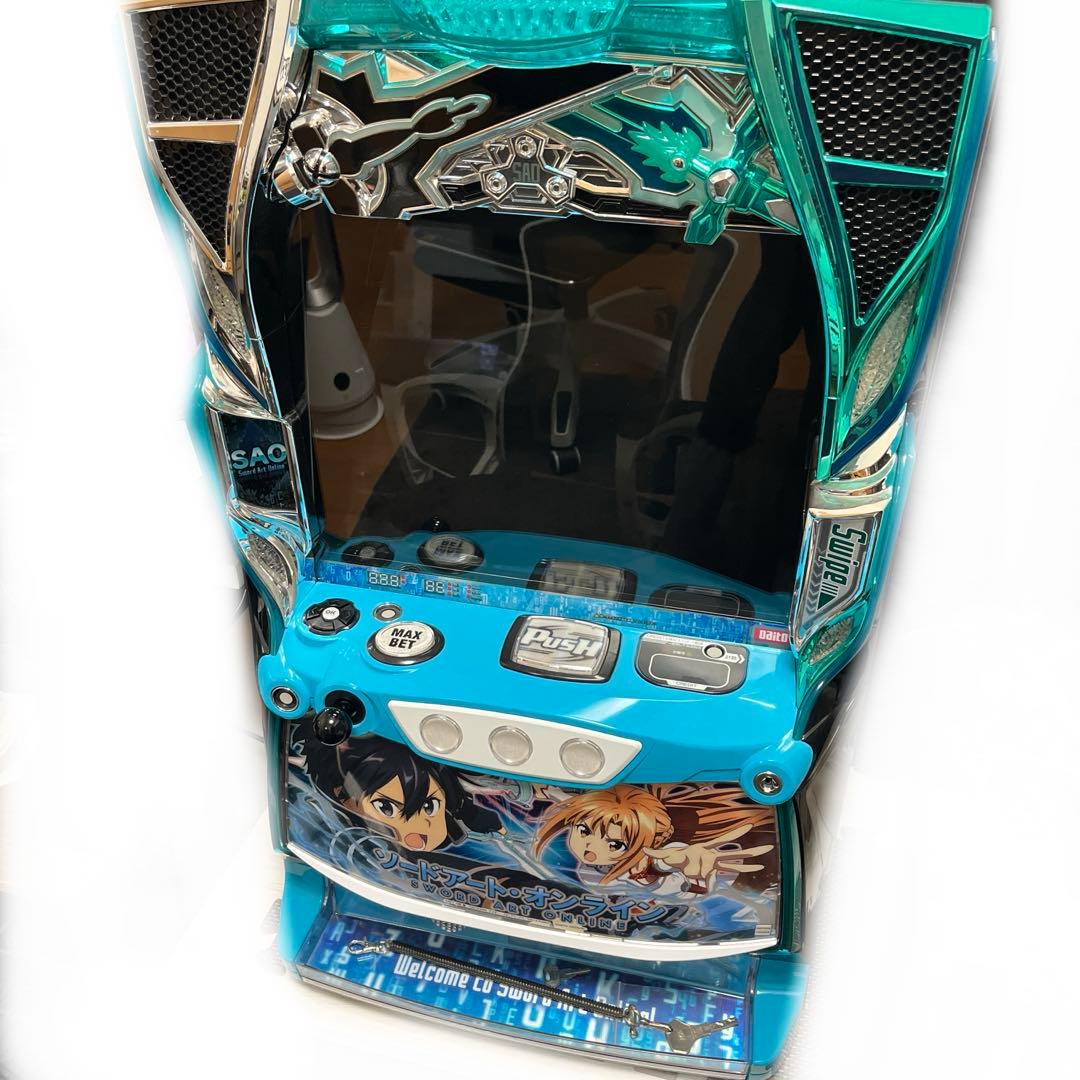 『 スマスロ 実機 』 ソードアート ・オンライン 家庭用仕様に変更済