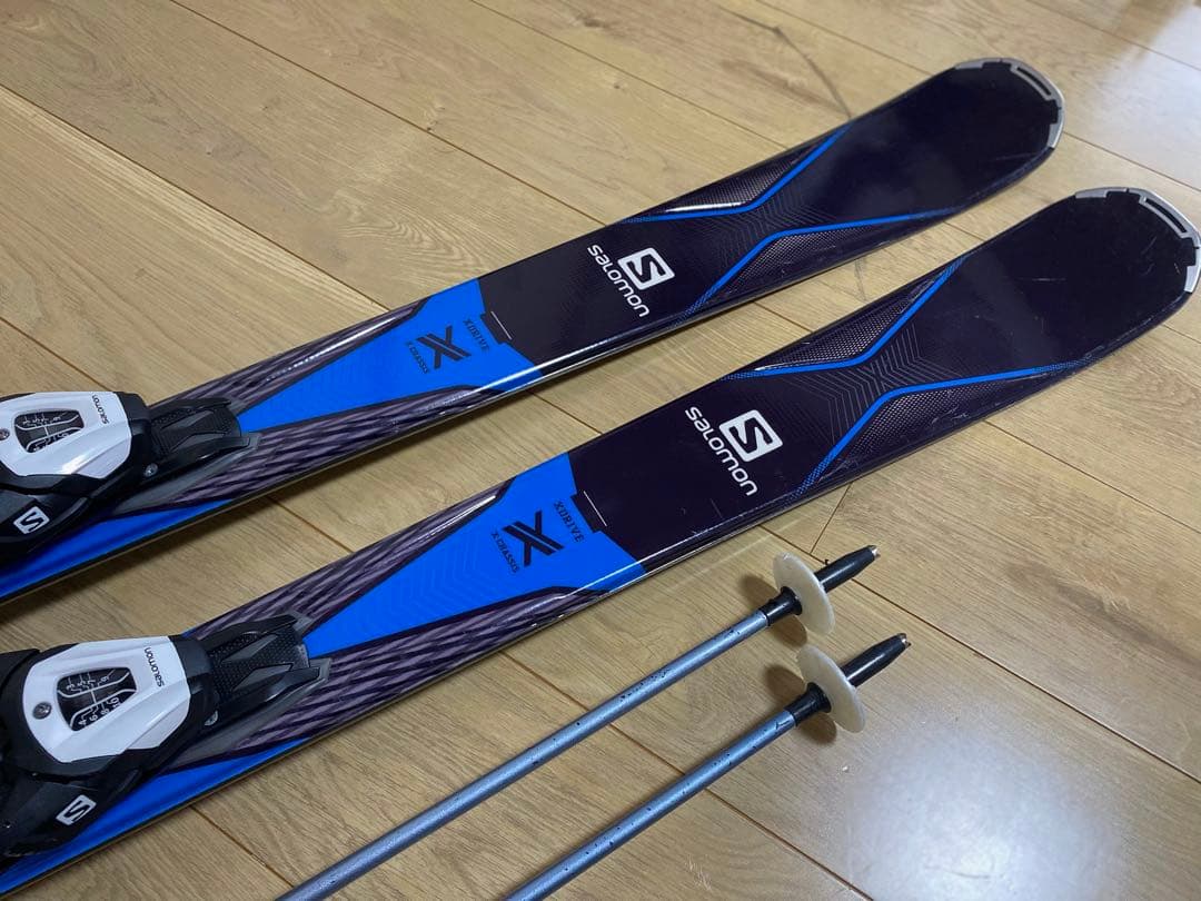 shouma salomon x-drive 7.5 スキー板 ストック