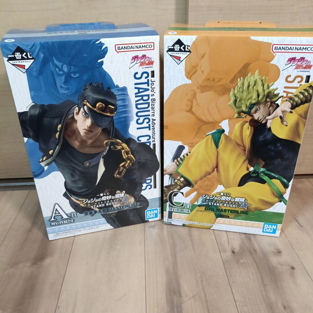 一番くじ ジョジョの奇妙な冒険 空条承太郎 DIO フィギュア 2種　A賞 C賞