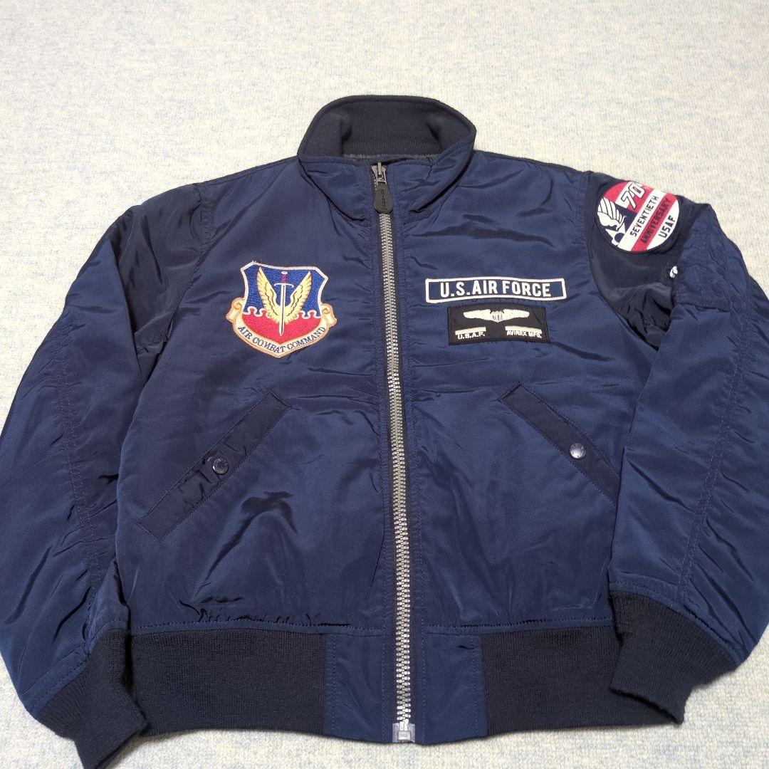 ✨希少モデル✨ アヴィレックス USAF 70周年記念 MA-1 ネイビー М