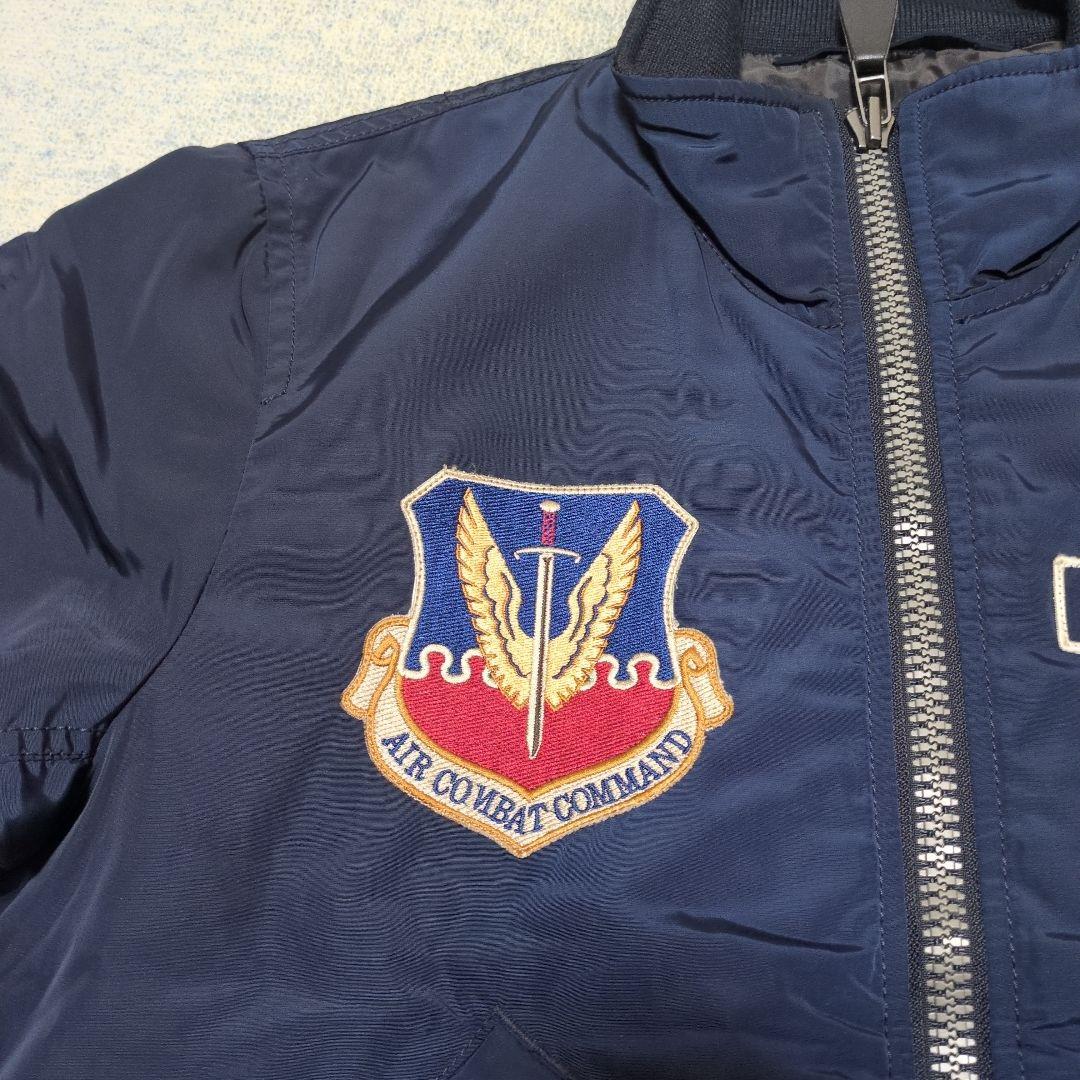 ✨希少モデル✨ アヴィレックス USAF 70周年記念 MA-1 ネイビー М