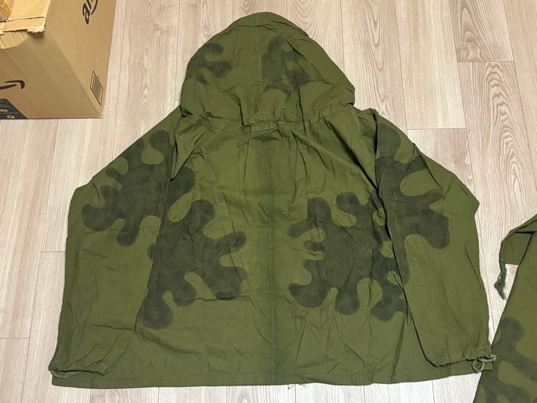 WW2 ロシア軍 ソ連軍 アメーバ迷彩 カモフラージュスーツ 偵察部隊