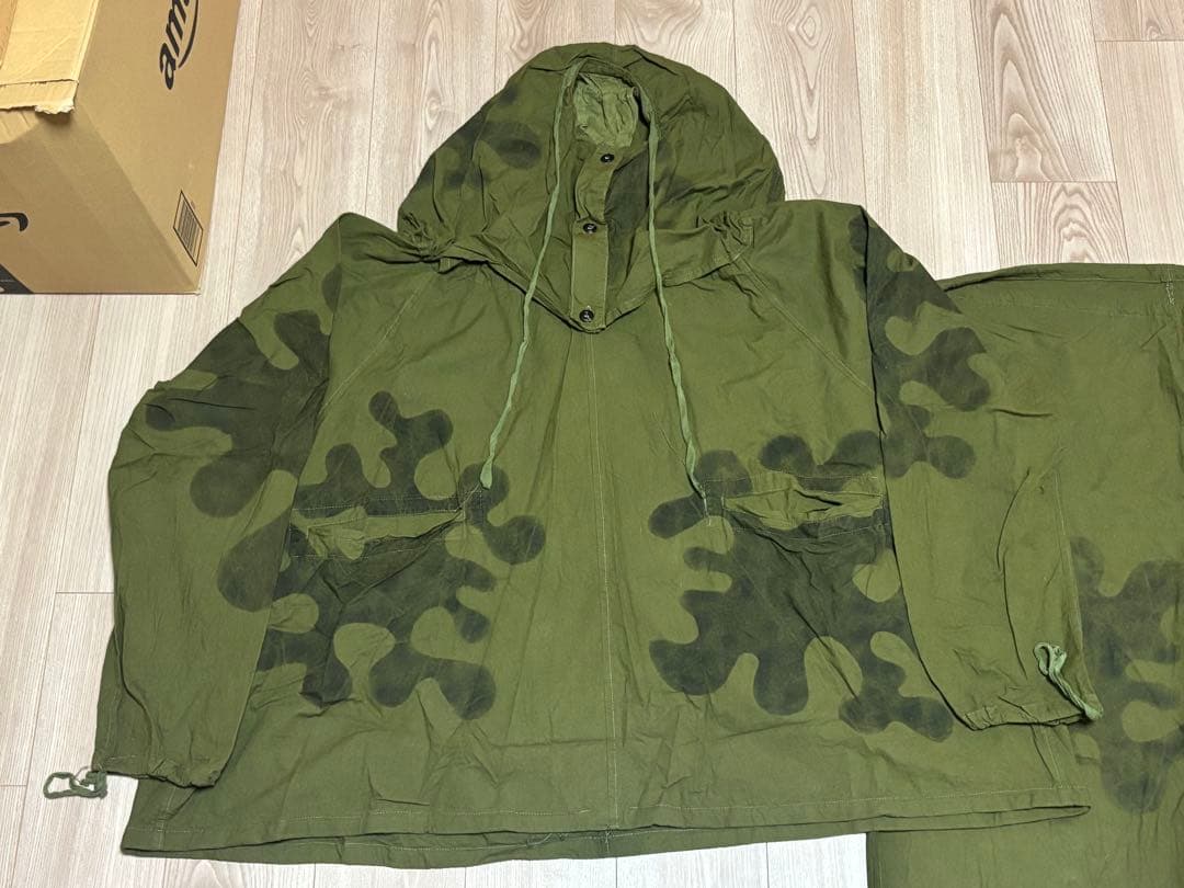 WW2 ロシア軍 ソ連軍 アメーバ迷彩 カモフラージュスーツ 偵察部隊