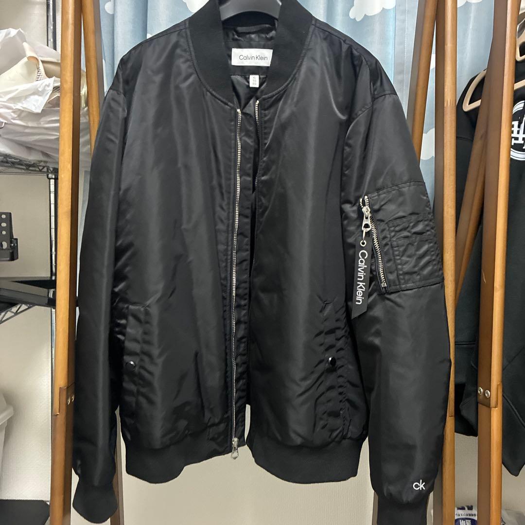 C*)様   ブラック MA-1ジャケット XL