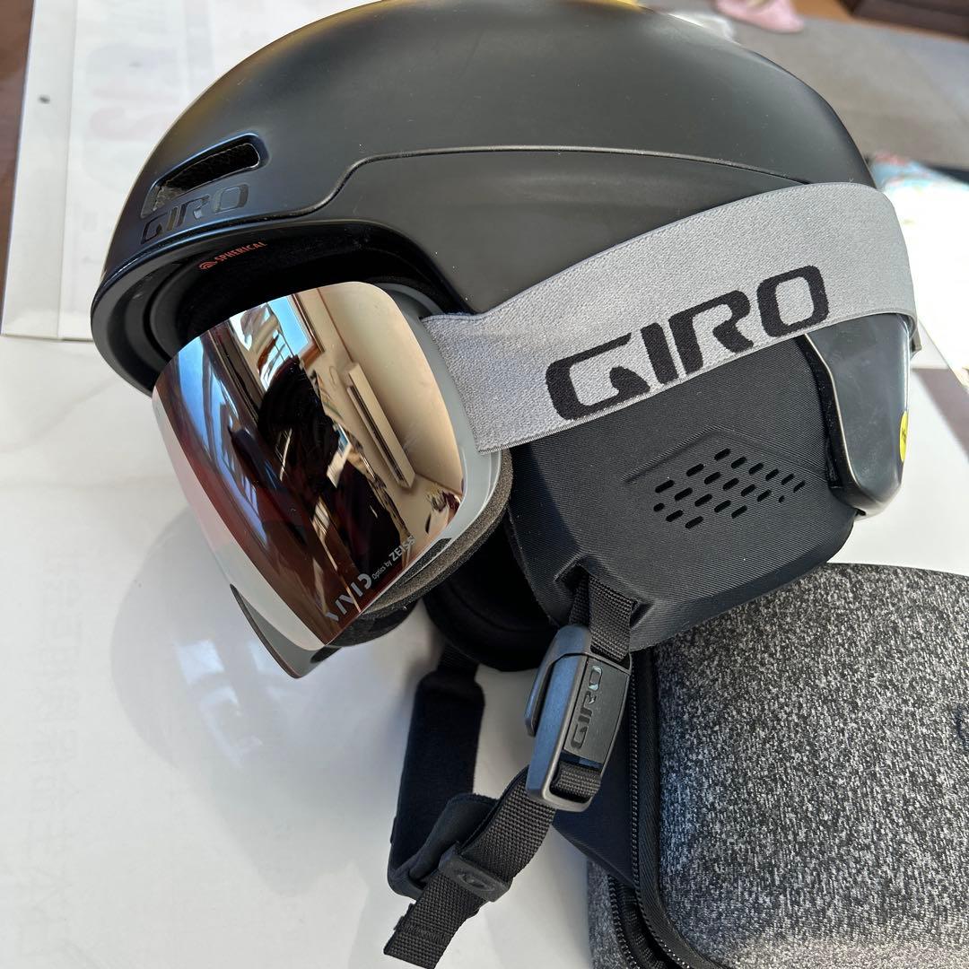 GIROコンツアー ミラーシルバー、交換レンズ、ハードケース、ヘルメット