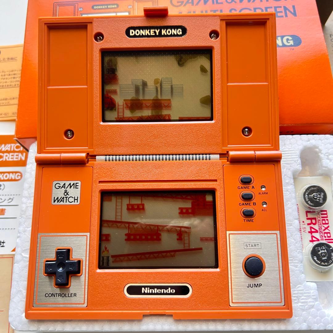 未使用 Nintendo GAME & WATCH ドンキーコング