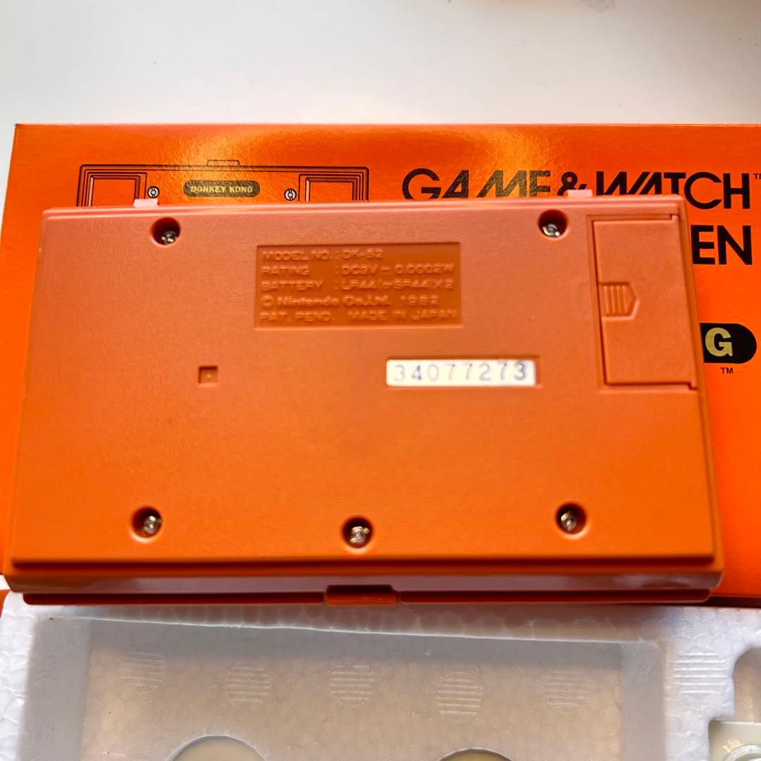 未使用 Nintendo GAME & WATCH ドンキーコング
